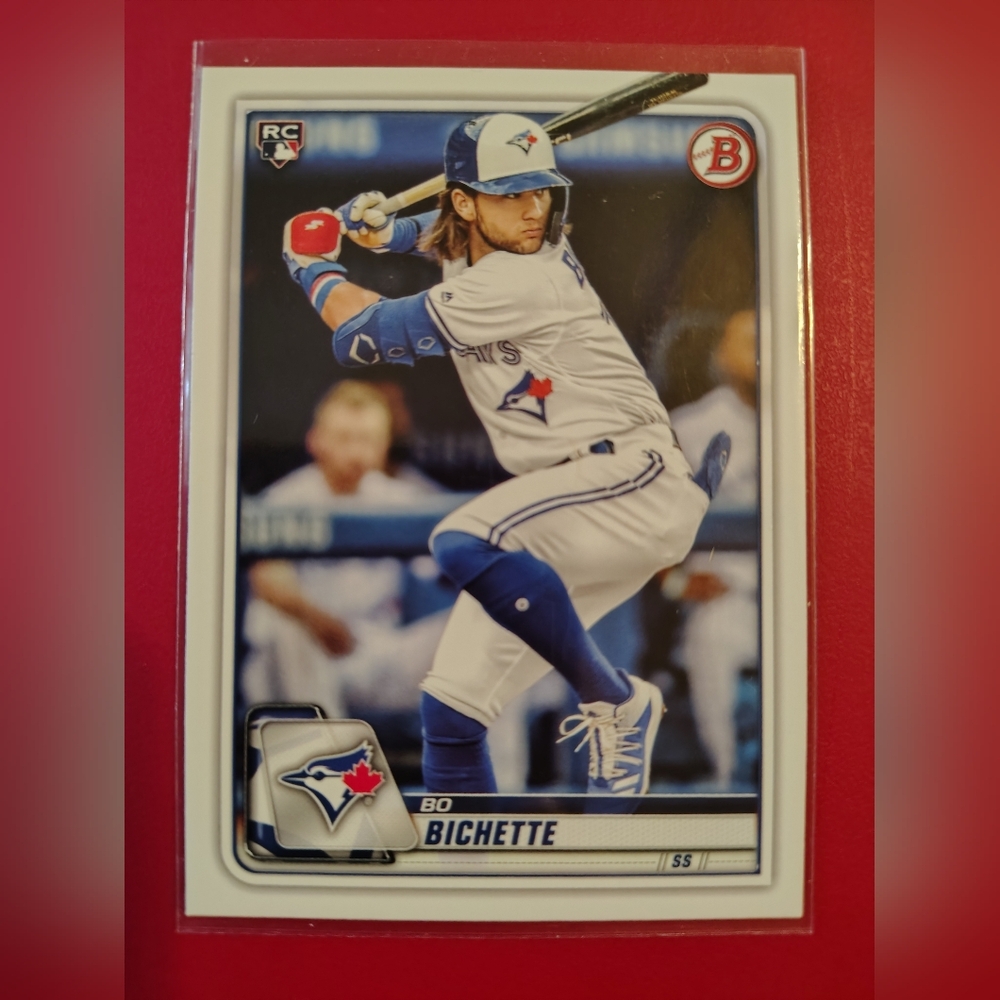 Bo Bichette 2020 Bowman #52 Toronto Blue Jays Rookie Baseball Card